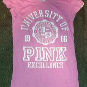Small Women's PINK University T-Shirt